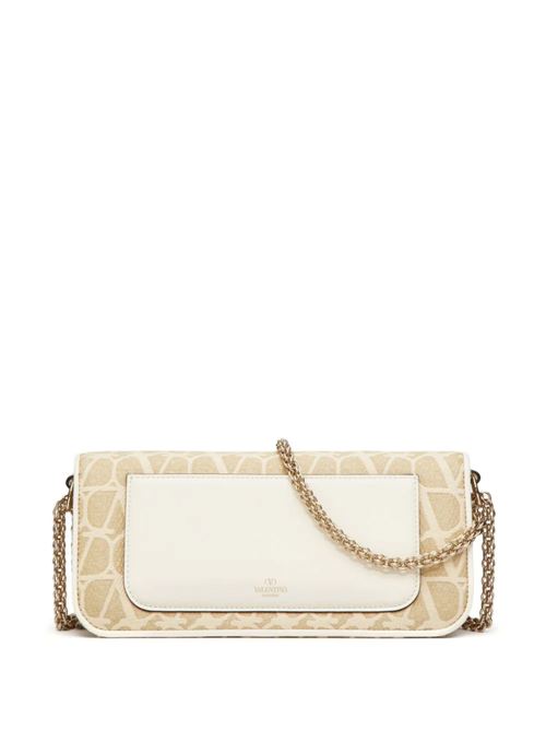 Locò shoulder bag in toile iconographe raffia Valentino Garavani | 4W2B0L96IVWYT3